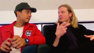 Sam Reid and Jacob Anderson Interview With The Vampire [upl. by Venditti]