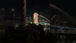 Merlion 20240606 Singapore 4K [upl. by Norrv827]