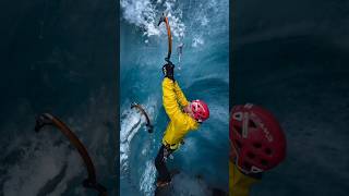 How climbers extract water from mountain shortsvideo [upl. by Adnirem]