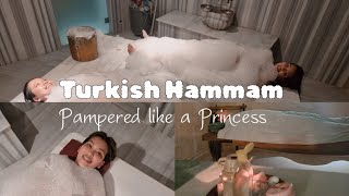 Turkish Hammam in Cappadocia  Turkey Diary [upl. by Anawaj]