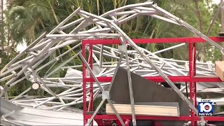 Residents recount surviving Palm Beach County tornado [upl. by Hassin]