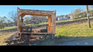 Centralia Illinois old train car on North Oak St [upl. by Notsle]