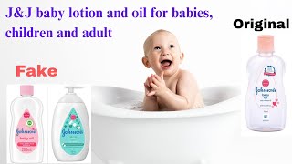 How to identify original Johnson amp Johnson baby products reviews skincare [upl. by Natloz]