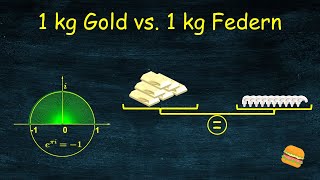 1 kg Gold oder 1 kg Federn was wiegt mehr [upl. by Odracer]