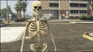 gta v skeleton online strory mods 2024 [upl. by Ronaele]