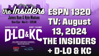 Kings Second Scorer Aiyuk And 49ers Situation Not Settled  August 13 The Insiders  DLo amp KC [upl. by Howenstein]