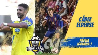 CÁDIZ vs ELDENSE  JORNADA 7  LALIGA HYPERMOTION [upl. by Punak]