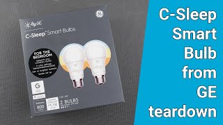 GE Cync LED Smart Bulb Teardown [upl. by Ifar]