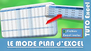 Comment synthétiser les informations sur Excel  le mode plan [upl. by Warfield417]