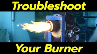 Power Washer Burner Trouble Shooting  How Does Oil Fired Burner Work [upl. by Kcire]