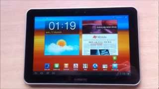 Samsung Galaxy Tab 89 LTE z sieci Plus  pierwsze uruchomienie [upl. by Onitsoga]