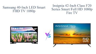 Samsung 40inch Smart TV vs Insignia 42inch Fire TV 🔥 Which is Better [upl. by Adnir]