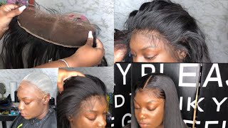 Reapply frontal  Frontal sew in 4 weeks later  HAIRBYERICKAJCOM [upl. by Aaberg]