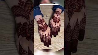 Very easy beautiful red 💕💕mehndi ka designmehndi shorts trending ytshorts shortvideo henna 💟💝 [upl. by Hernardo]