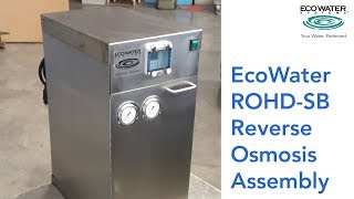 EcoWater ROHDSB Reverse Osmosis Assembly [upl. by Dilaw]