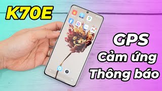 Redmi K70E ROM gốc có làm máy chính được không Check thông báo GPS tốc độ cảm ứng [upl. by Etteneg172]