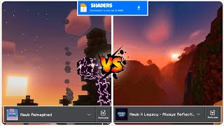 ✨ Newb Reimagined VS Newb X Legacy 🔥 With Download Links   MCPE [upl. by Migeon]