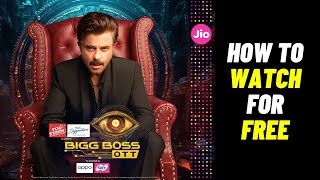 Bigg Boss OTT 3 Free में कैसे देखें How to watch Jio Cinema for Free [upl. by Adnilreh]