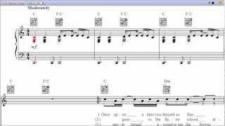 Like a Rolling Stone  Piano Sheet Music [upl. by Oiraved]