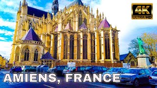 Amiens France 4K City Walk [upl. by Nata40]