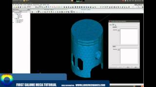 Libre Mechanics  First Salome Meca Tutorial [upl. by Morgan582]