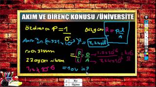 ÃœNÄ°VERSÄ°TE FÄ°ZÄ°ÄžÄ° 2AKIM VE DÄ°RENÃ‡ KONUSU2VÄ°DEO DÄ°RENÃ‡ KISMI KONU ANLATIMI [upl. by Alimat]