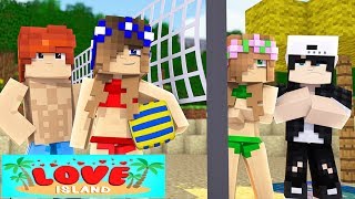 Minecraft LOVE ISLAND 5  LITTLE LEO LEAVES LOVE ISLAND FOR LITTLE CARLY [upl. by Lizned]