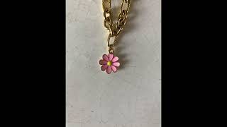 Collier breloque thème rose 🩷 [upl. by Popper]