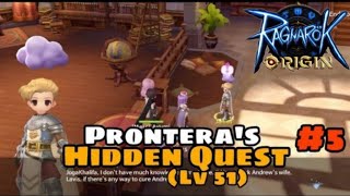 Ragnarok Origin PRONTERAs ENCOUNTER QUEST 5 [upl. by Tortosa320]