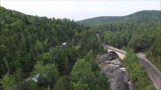 Drone Flight Over The Pollett River [upl. by Ahsenwahs]