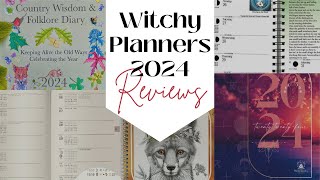 The Best Witchy amp Pagan Diaries Calendars and Datebooks for 2024 ⭐️ ALL SMALL INDIE CREATORS [upl. by Hguh]