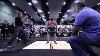 2018 Arnold Strongman Classic  Rogue Elephant Bar Deadlift  Full Live Stream Event 4 [upl. by Nalloh]