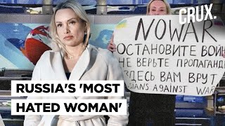 Marina Ovsyannikova l From Producer To Russia’s ‘Most Hated Woman’ After Protest Against Ukraine War [upl. by Ettelrats]