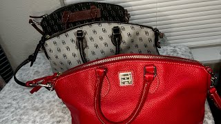 Part 2 of Satchel September with Dooney amp Bourke Domed Satchels [upl. by Winwaloe]