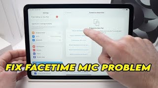 Microphone Not Working On iPad [upl. by Ahsitahs]