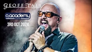 Geoff Tate  “Operation MindcrimeBreaking The Silence”  O2 Academy Islington 3rd October 2024 [upl. by Atsira]