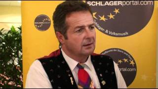 Norbert Rier  Kastelruther Spatzen im Interview mit wwwschlagerportalcom [upl. by Oyr]