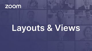 Zoom Meeting Layouts and Views [upl. by Lyret]