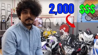 Buying My First Motorbike In Dubai [upl. by Donelu]