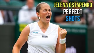 Jelena Ostapenko Great Tennis Performance  Powerful Tennis Points HD [upl. by Atikaj]