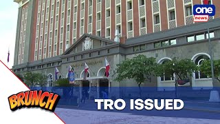 Brunch  Comelec to comment on TRO vs resolution on dismissed public officials [upl. by Noyahs]