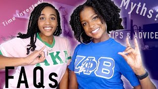 OUR SORORITY EXPERIENCES  FAQs About Joining a Sorority [upl. by Yerffej]