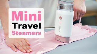 ✨ Mini Travel Steamers for Clothes 2022  Newbealer Kexi Rowenta HOMEVER Handheld Garment Steamer [upl. by Netty484]