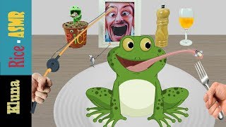 Kluna Tik Incredible Frog  Kluna Tik Style Dinner 43  ASMR eating sounds no talk [upl. by Engud400]