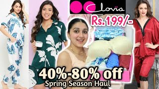 CLOVIA Sale Haul 80 Off Coupon Code  Clovia Bra Panty Nightwear Haul  Clovia Bra Haul clovia [upl. by Belamy888]