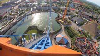 Speed Water Coaster Energylandia Czerwiec 2023 Pierwszy Wagonik POV GoPro Hero Black [upl. by Warfold]