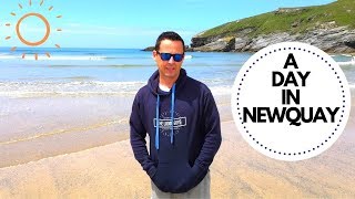 WE ARRIVE AT NEWQUAY  THE LODGE GUYS  TRAVEL VLOG [upl. by Arrimat]