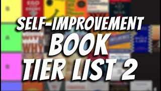 Ultimate SelfImprovement Book Tier List 24 MORE Books  Which Will You Read Next [upl. by Leinehtan]