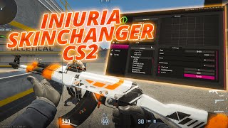 INIURA RELEASED THEIR CS2 SKINCHANGER  INIURA CS2 CHEATING [upl. by Boylston]