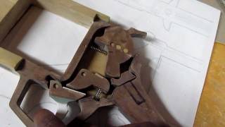 Basic single action trigger mech for gunblade prop [upl. by Rolfe304]